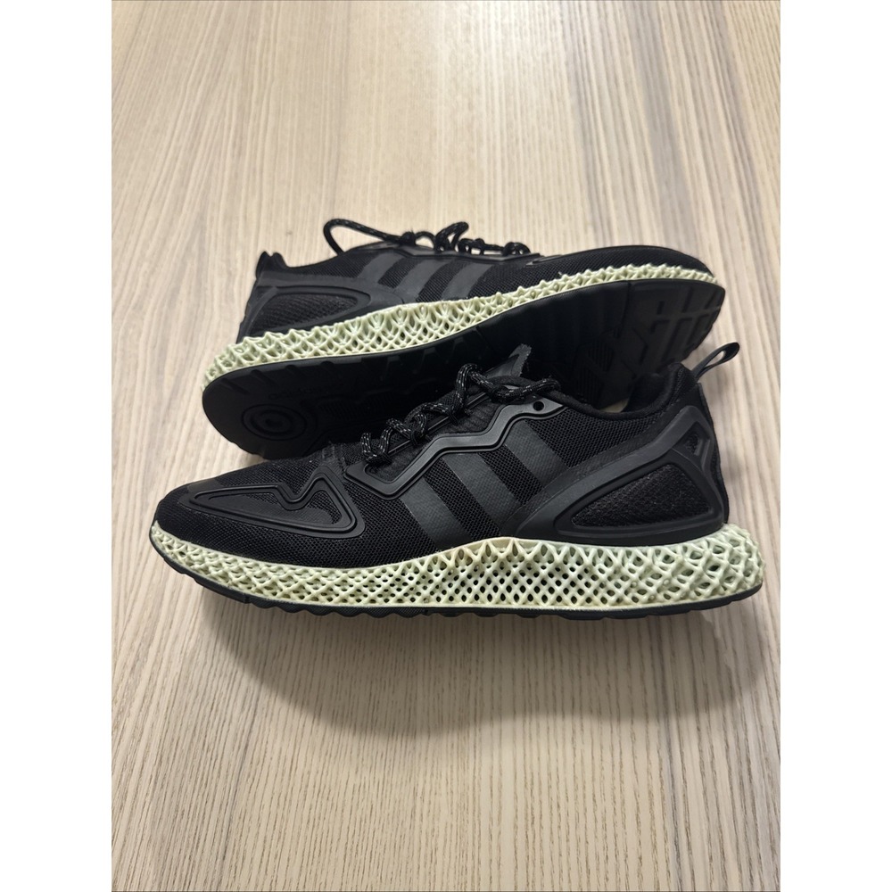 adidas ZX 2K 4D Men's Running Shoes Faint Mint Green/Black, US 6